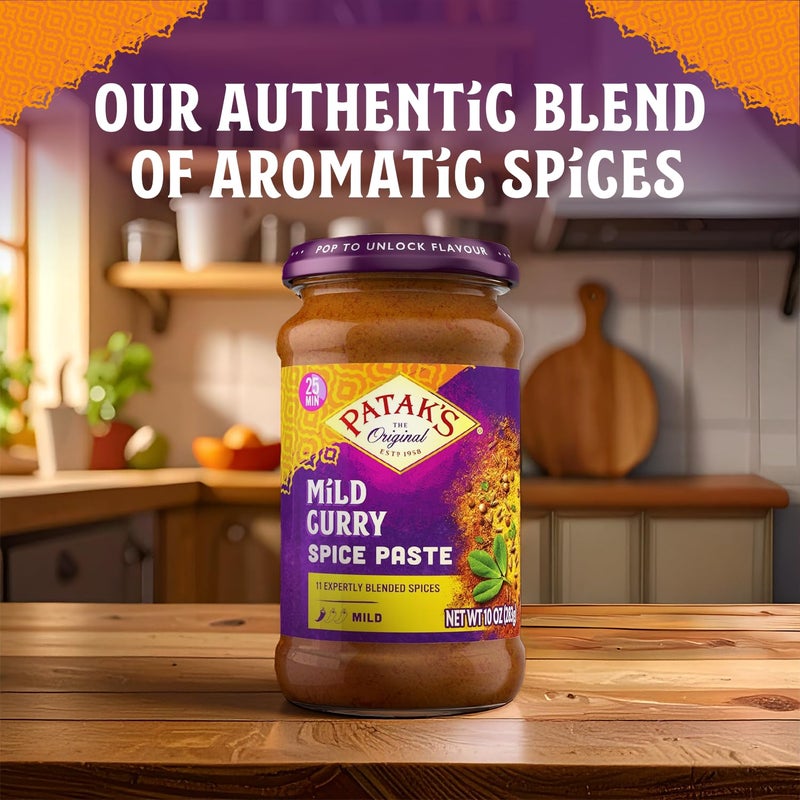 Patak's Pataks Mild Curry Paste 10 Oz - Image 5